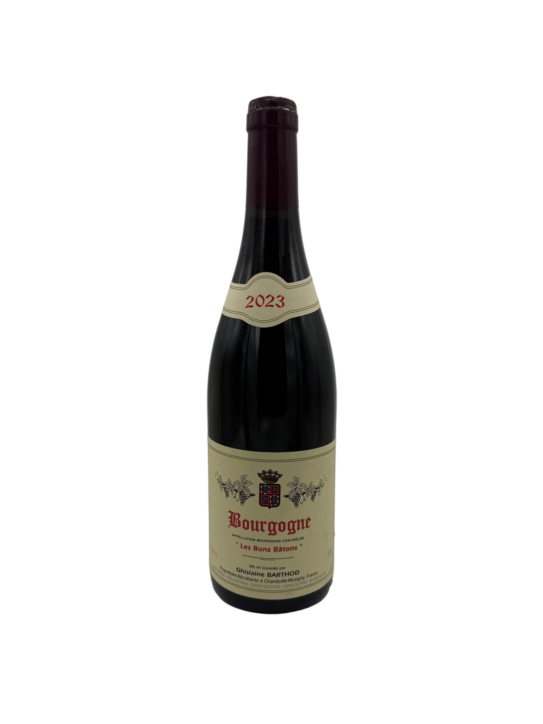 Ghislaine Barthod Bourgogne Rouge Les Bons Batons 2023