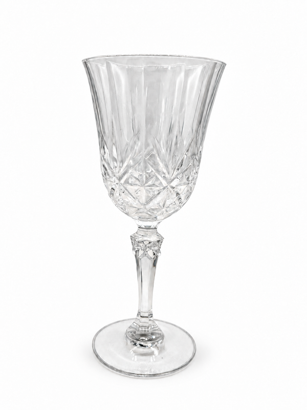 Vintage Crystal Wine Glass