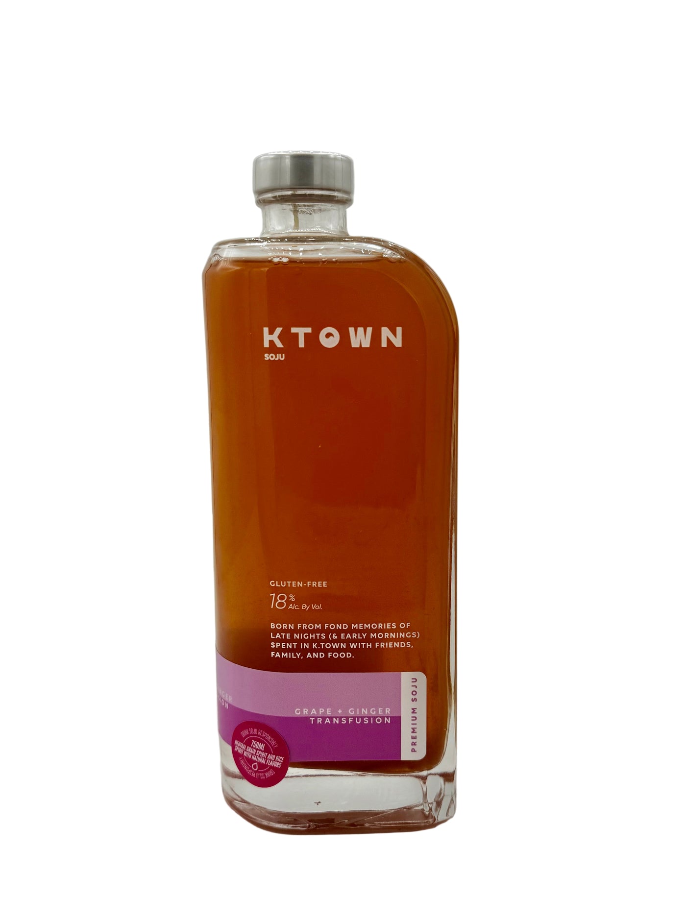 k town grape & ginger transfusion hunni soju 36