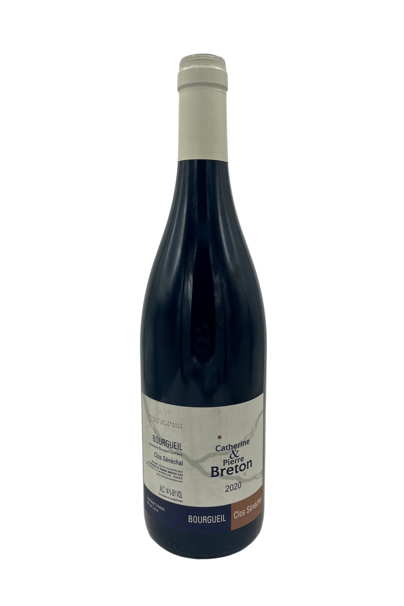 Catherine & Pierre Breton Bourgueil Clos Senechal 2020