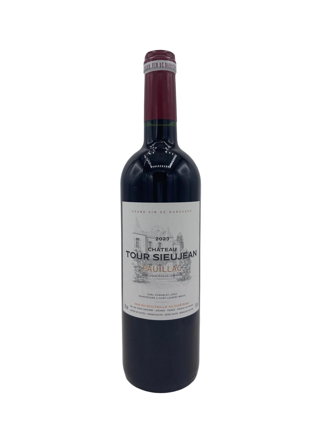 Chateau Tour Sieujean Pauillac 2023