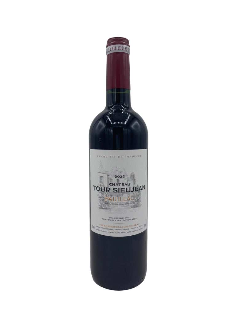 2023 Château Tour Sieujean Pauillac Red Blend, Bordeaux, France