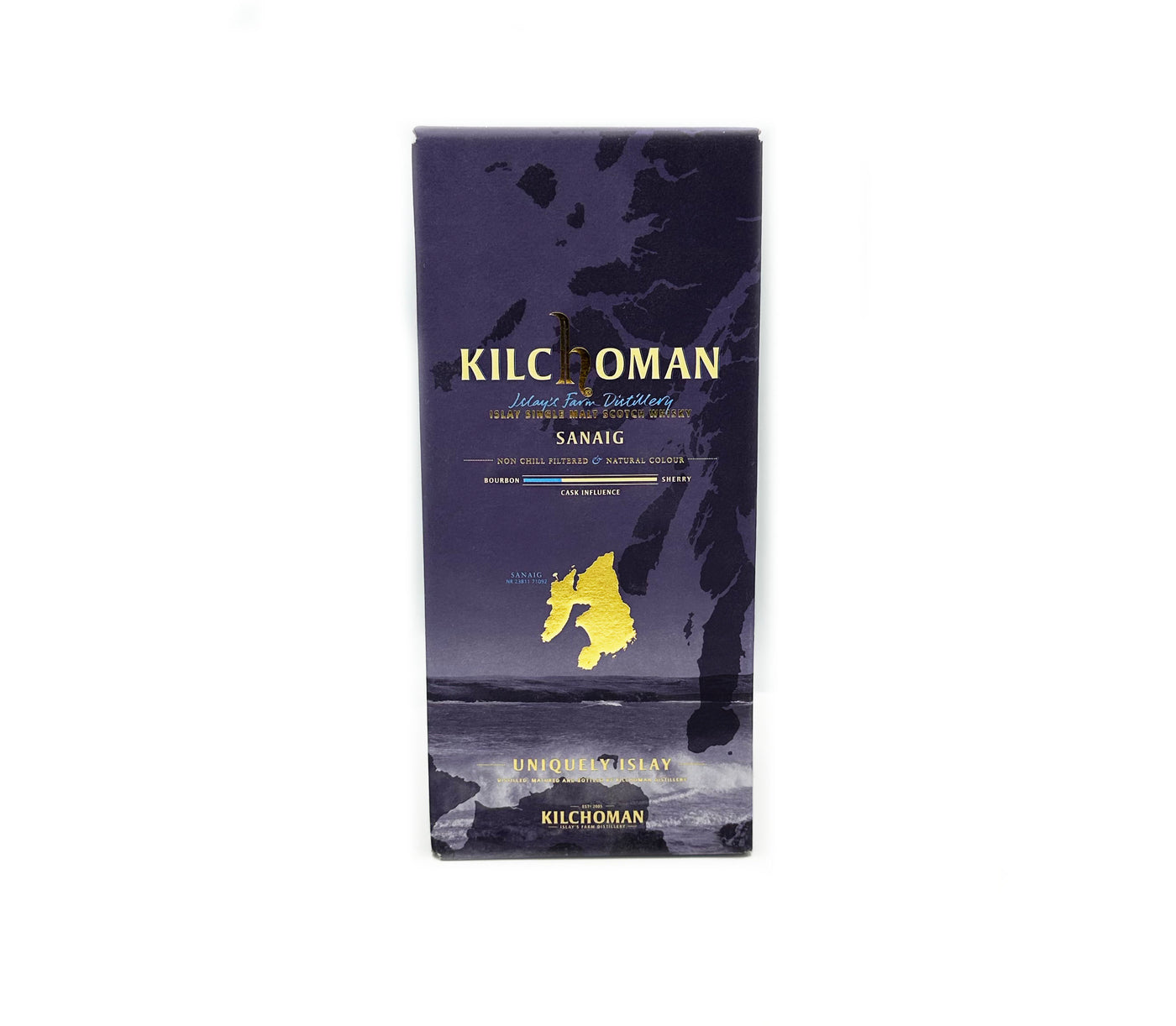 Islay Single Malt Whiskey, 'Sanaig' Kilchoman Distillery