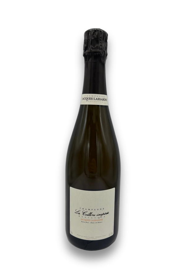 Jacques Lassaigne Colline Inspire NV Champagne bottle, Extra Brut Blanc de Blancs from Montguyon