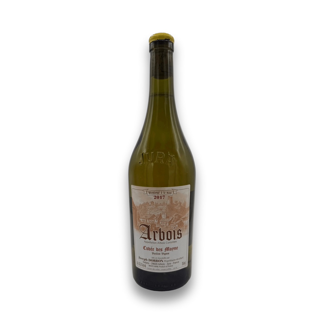 Joseph Dorbon Arbois Blanc Cuvée des Moyne Vieilles Vignes 2017 white wine bottle