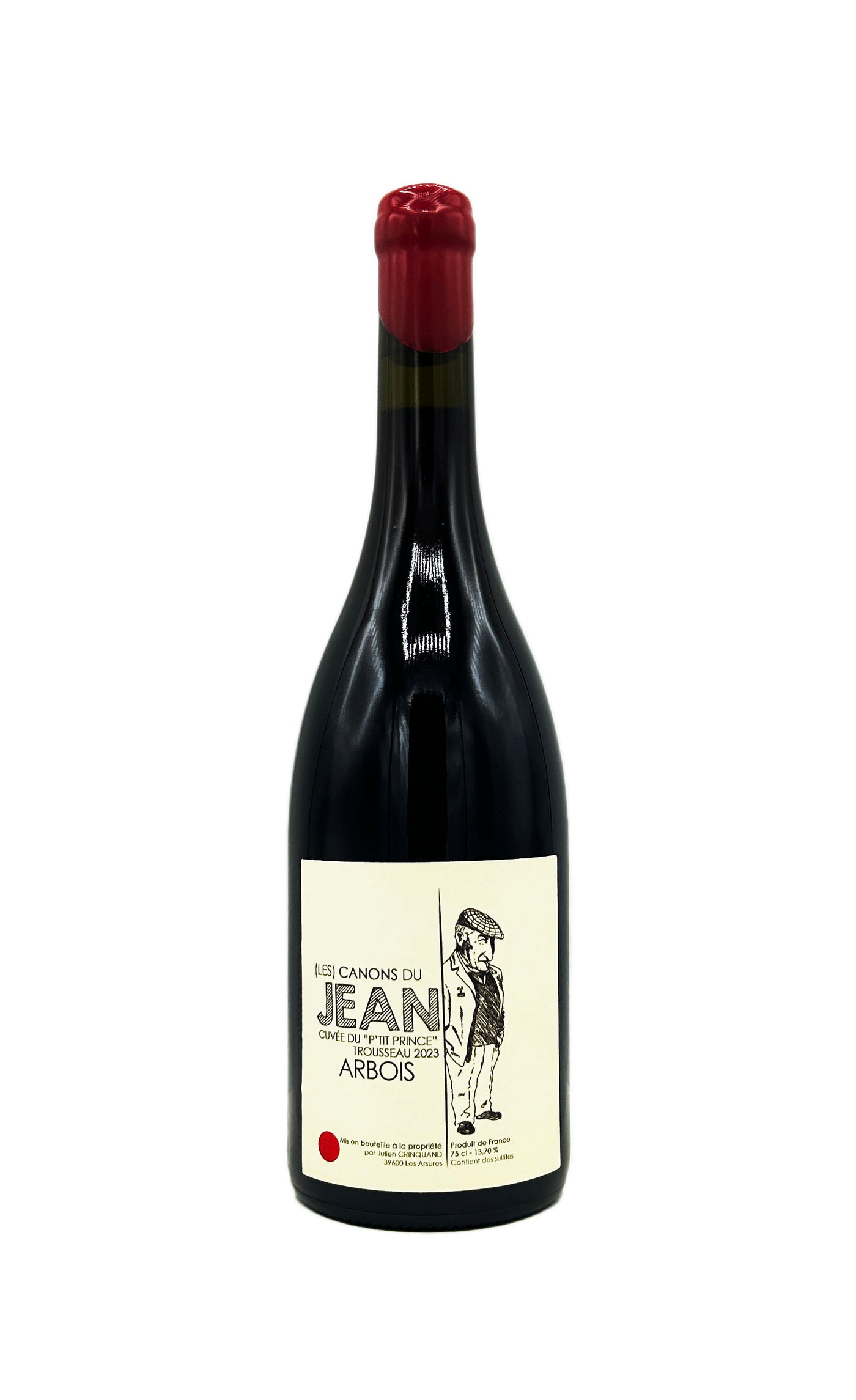 Julien Crinquand Les Canons du Jean Arbois Le P'tit Prince Trousseau 2023