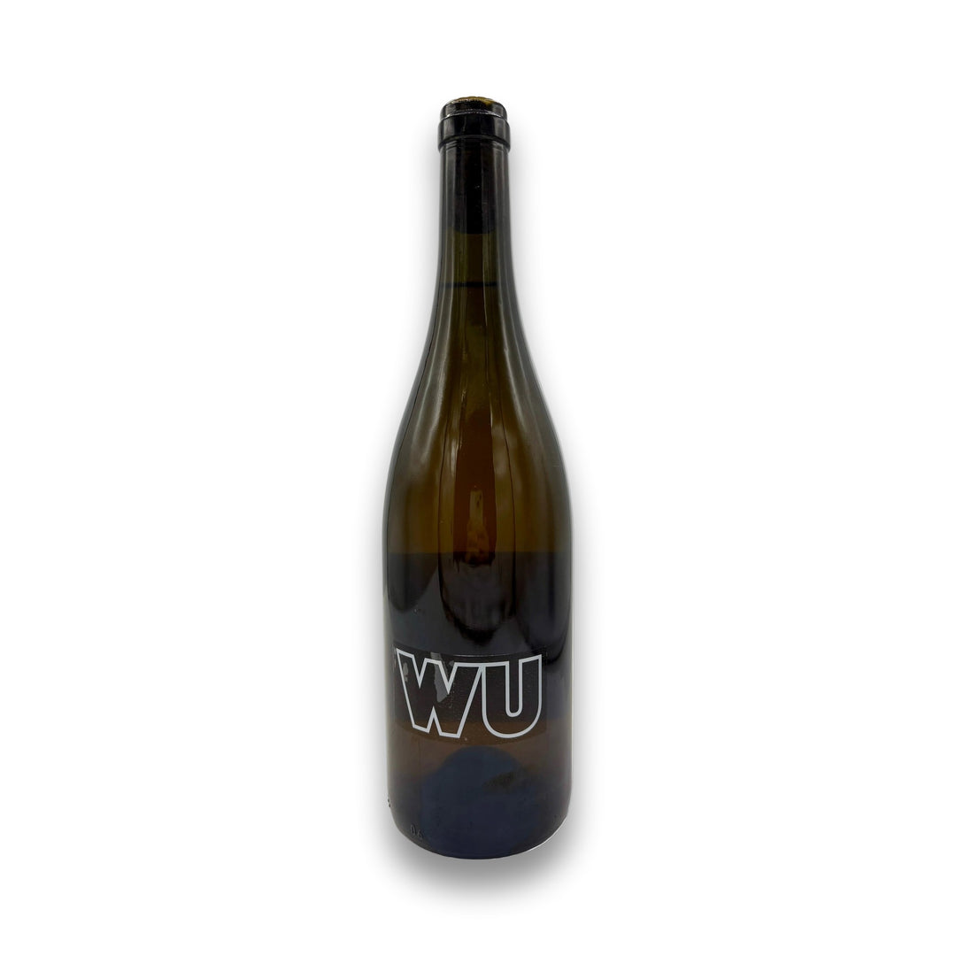 Mada Wu VDF 2024 Clairette Blanche white wine bottle with minimalist black and white label