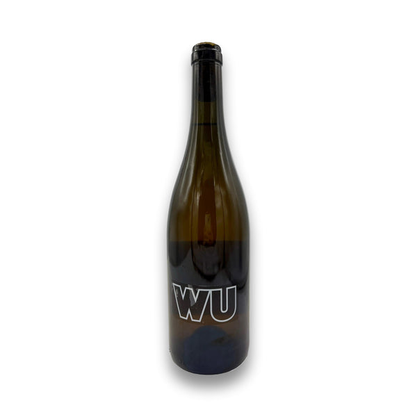 Mada Wu VDF 2024 Clairette Blanche white wine bottle with minimalist black and white label