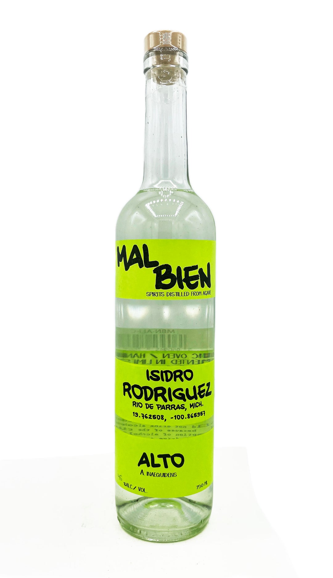 Mal Bien Alto Mezcal 750ml - Wine Therapy NYC