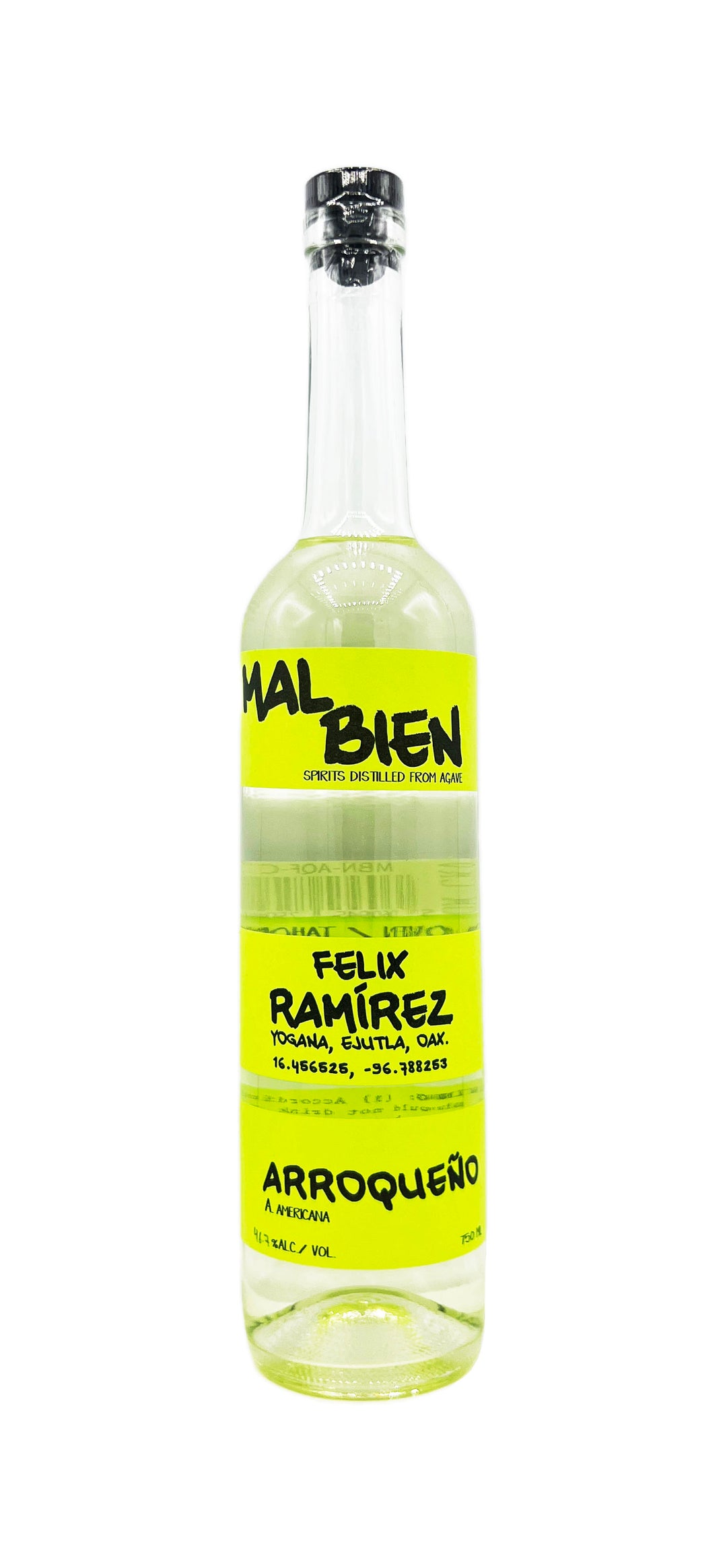 Mal Bien Arroqueno Ramirez Mezcal - Wine Therapy NYC