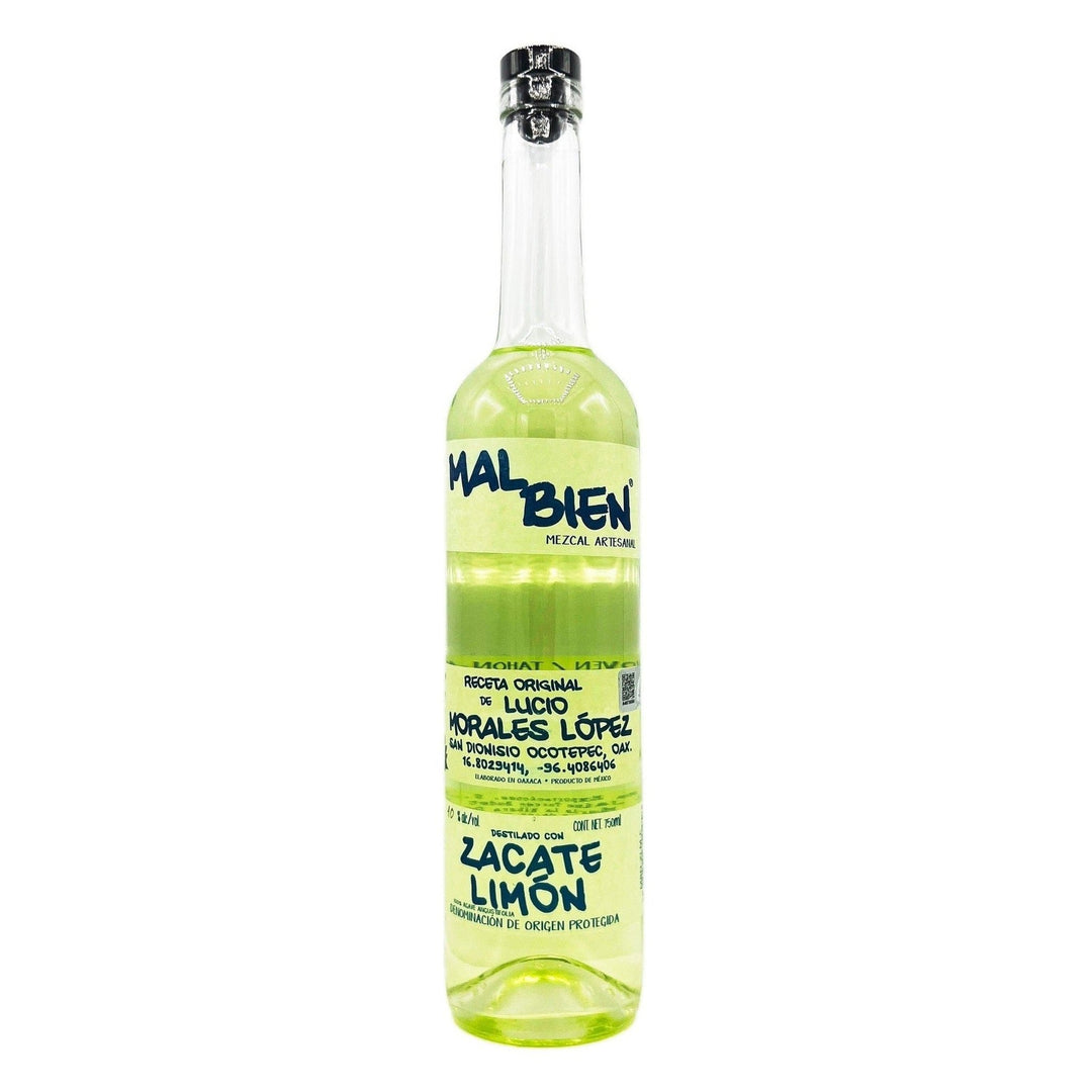 Mal Bien Zacate Limon 750ml Mezcal