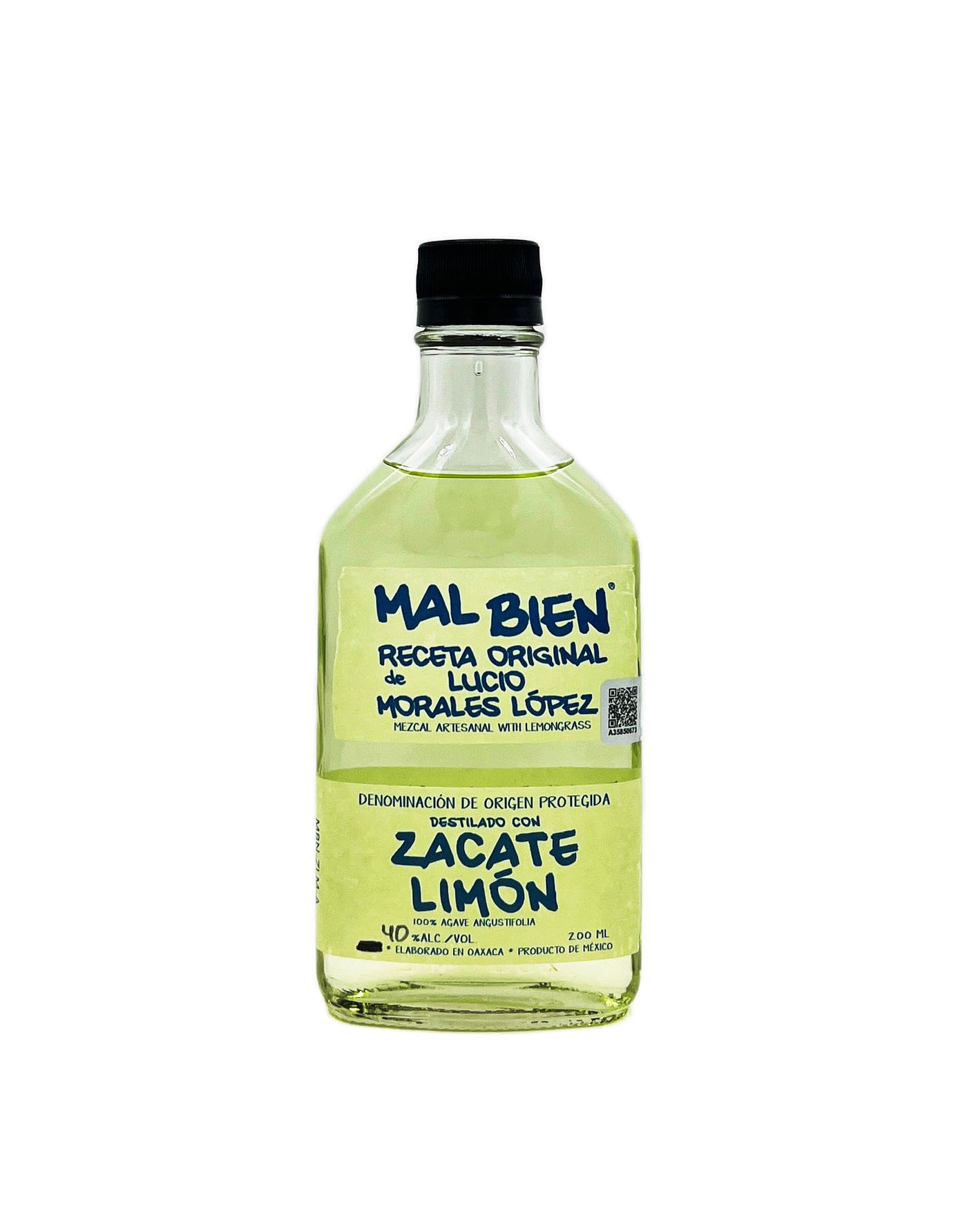 Mal Bien Zacate Limon Flask 200ml