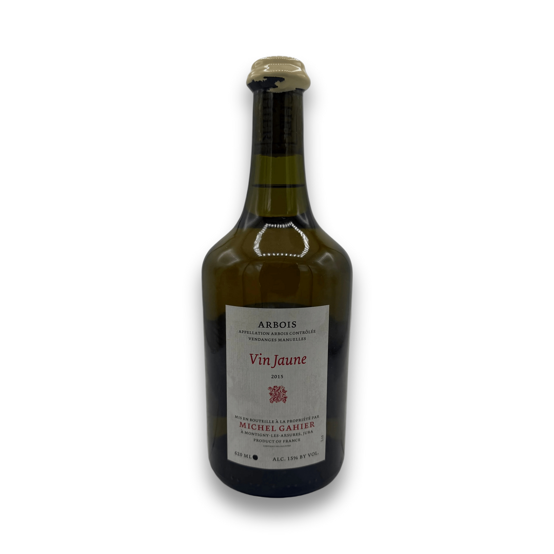 Michel Gahier Arbois Vin Jaune 2015 Savagnin white wine bottle with wax seal