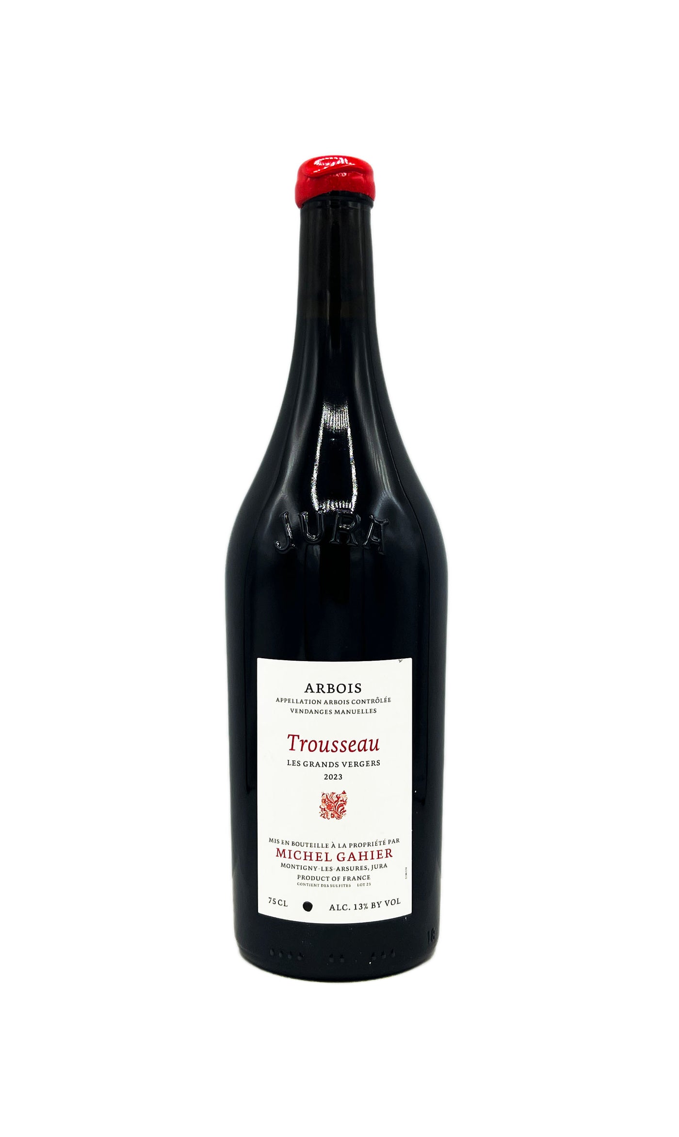 Michel Gahier Arbois Rouge Trousseau Les Grands Vergers 2023