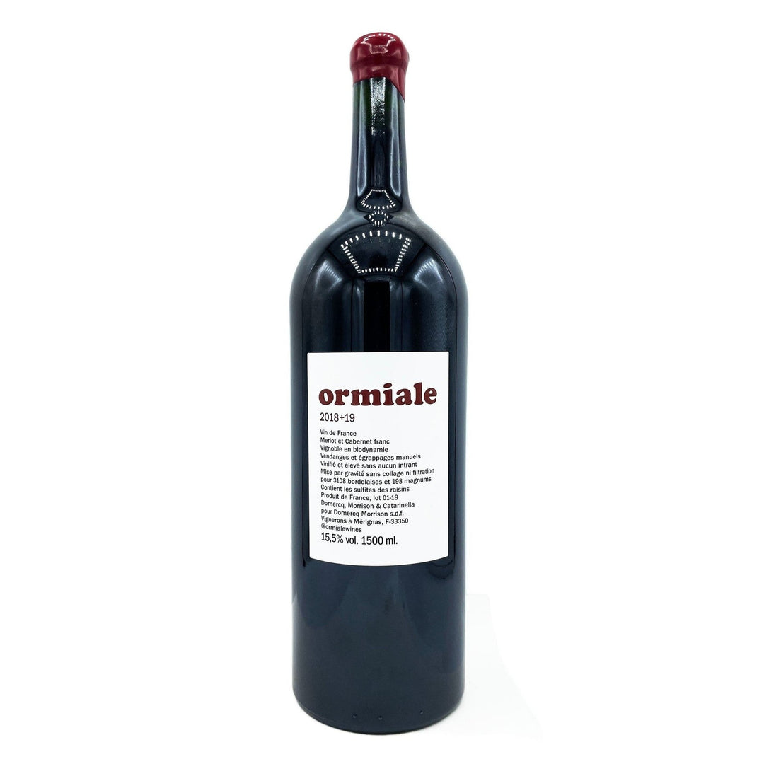 Ormiale Red 2018 + 19 1.5L Magnum Red Wine