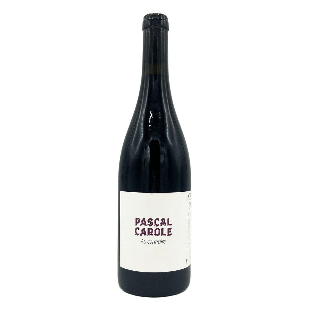 Pascal Carole Au Contraire VDF Red 2023 Red Wine