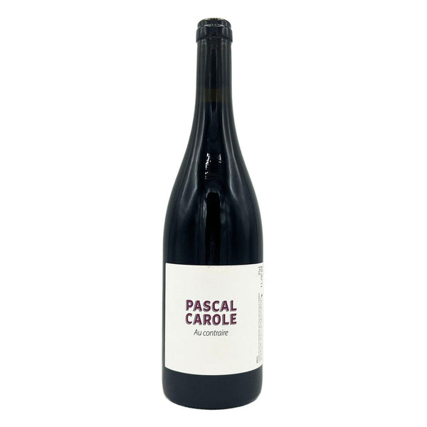 Pascal Carole Au Contraire VDF Red 2023 Red Wine