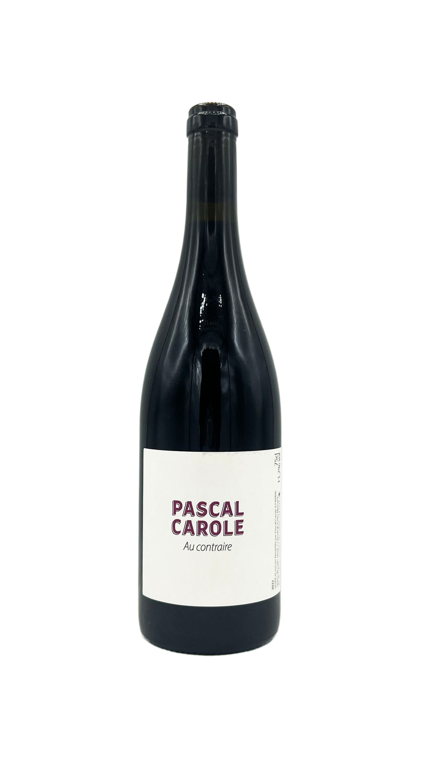Pascal Carole Au Contraire VDF Red 2023