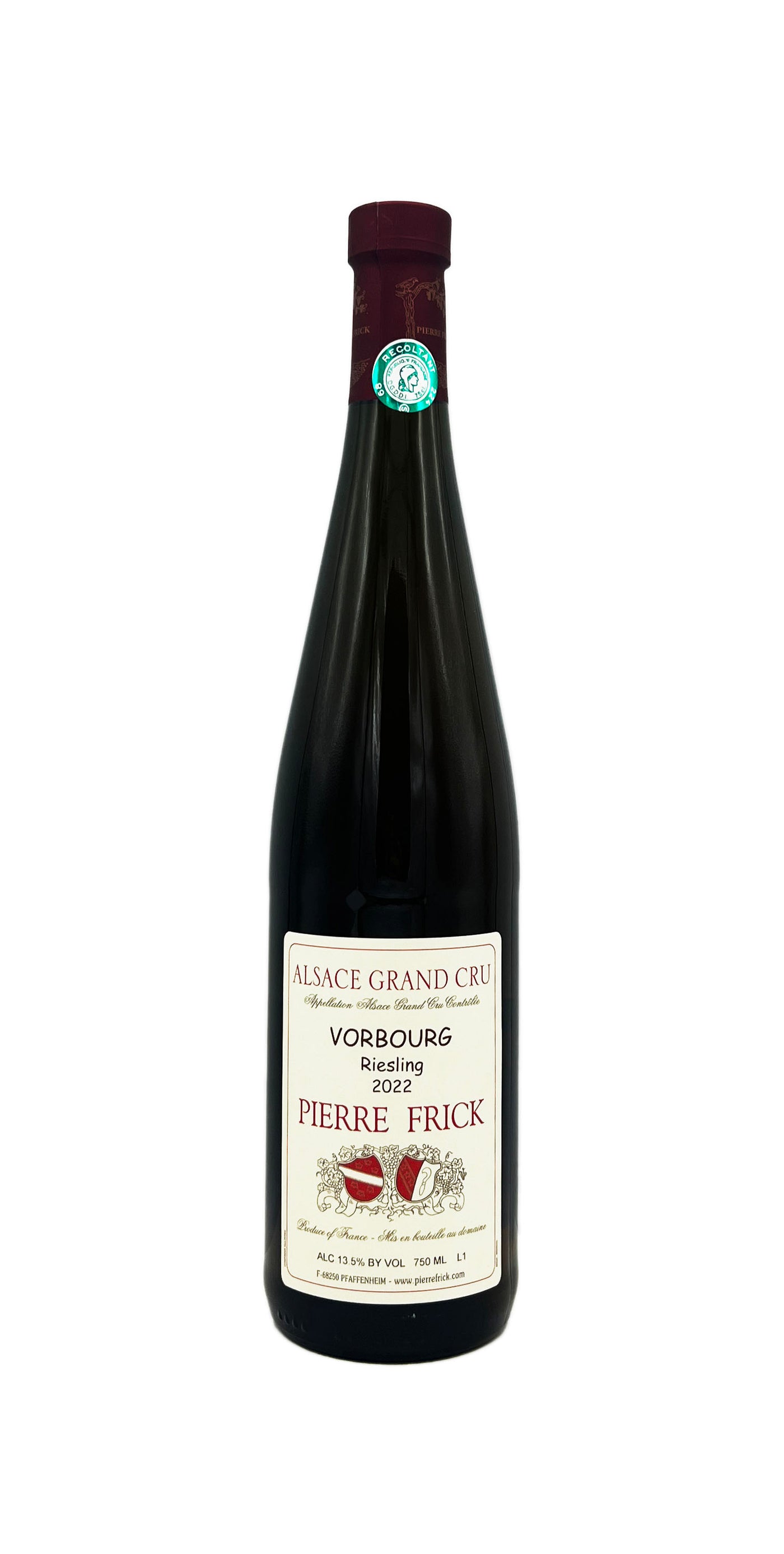 Pierre Frick Riesling Grand Cru Vorbourg 2022