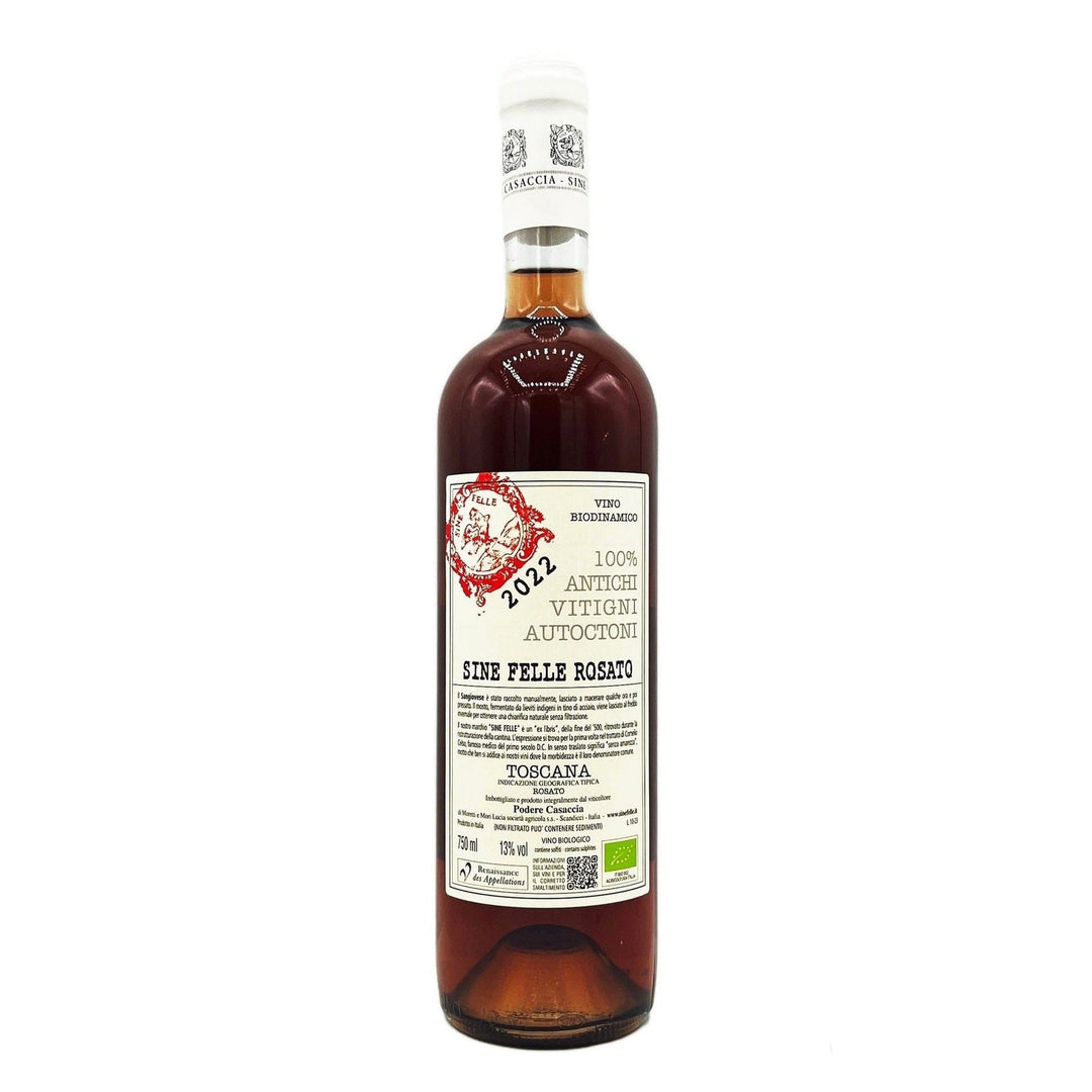 Podere Casaccia Sine Felle Rosato 2022 Rose Wine