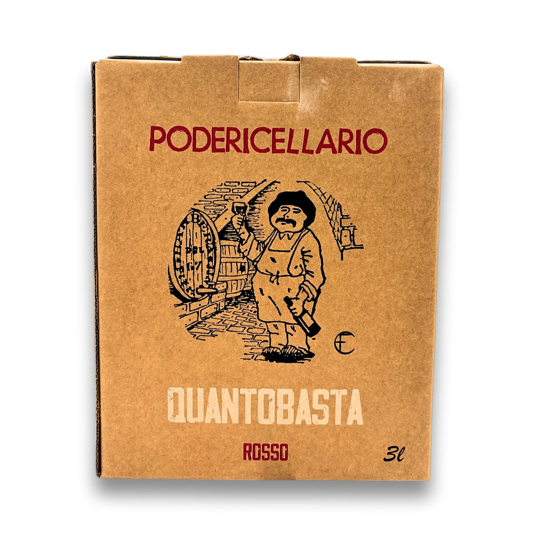 Poderi Cellario, Quantobasta Rosso Bag-in-Box 2024 Red Wine