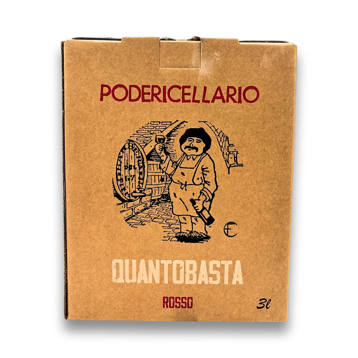 Poderi Cellario, Quantobasta Rosso Bag-in-Box 2024 Red Wine