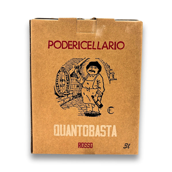 Poderi Cellario, Quantobasta Rosso Bag-in-Box 2024 Red Wine