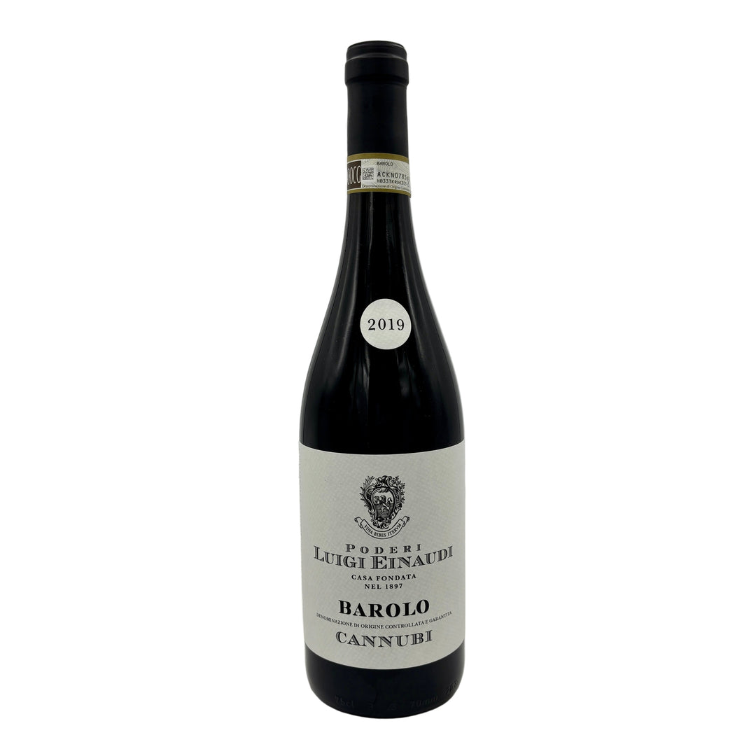 Poderi Luigi Einaudi Barolo Cannubi 2019 Red Wine