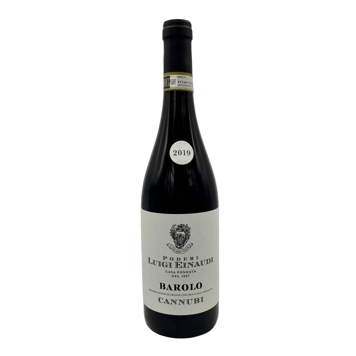 Poderi Luigi Einaudi Barolo Cannubi 2019 Red Wine