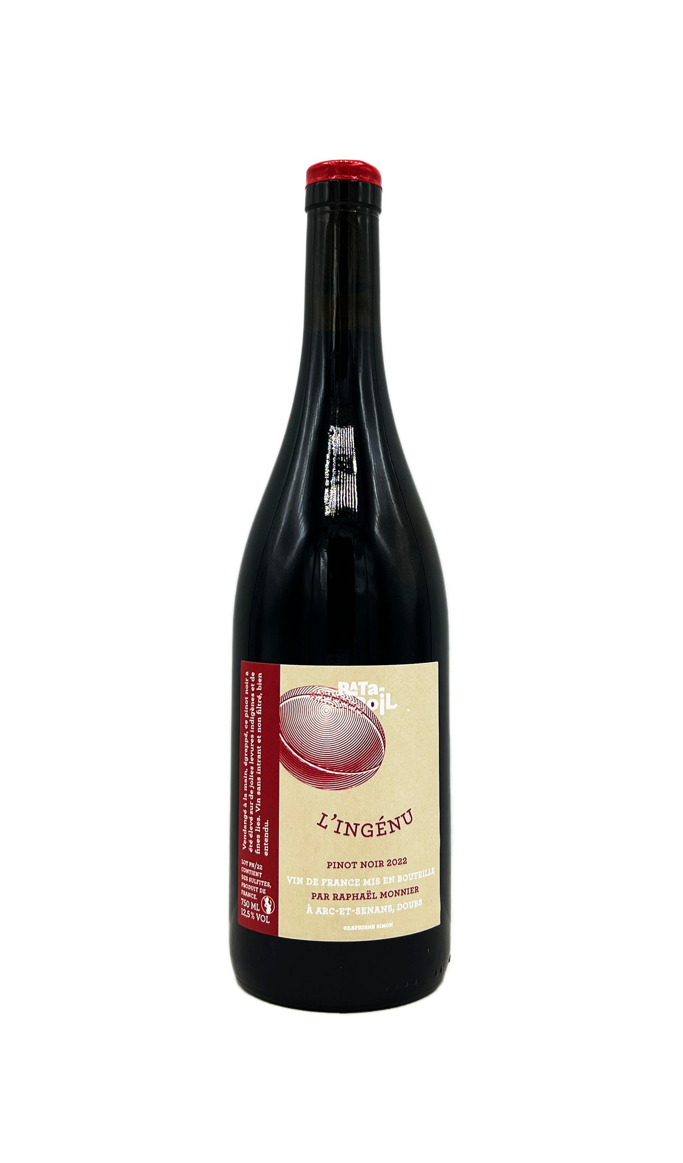 Ratapoil l'ingenu Pinot Noir 2022