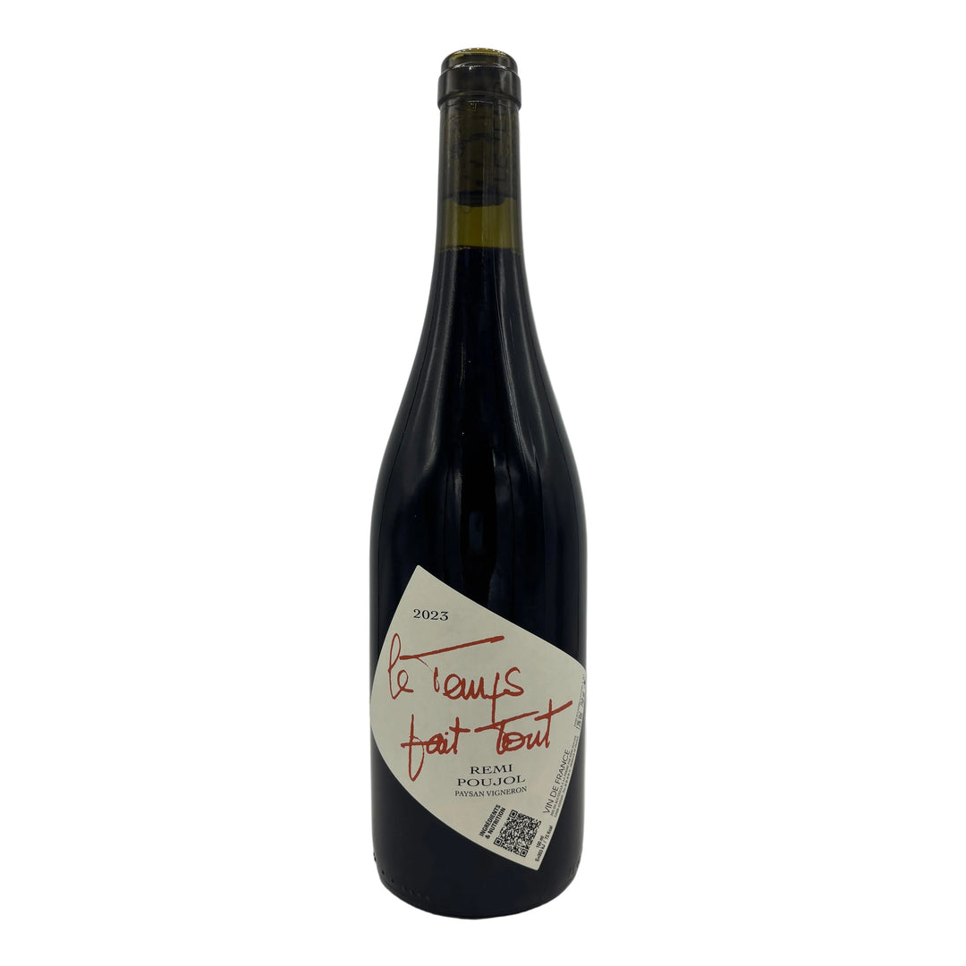 Remi Poujol Le Temps Fait Tout Rouge 2023 Red Wine