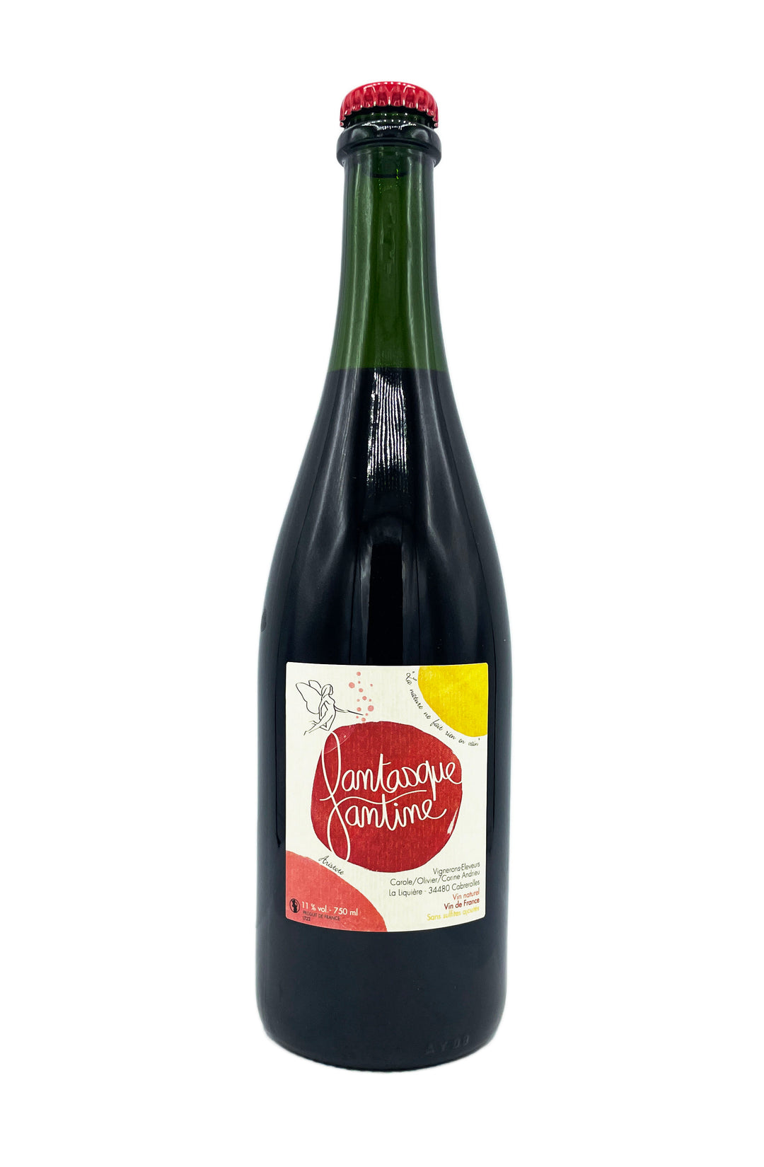 Clos Fantine Fantasque VDF Sparkling Red 2022 - Wine Therapy NYC