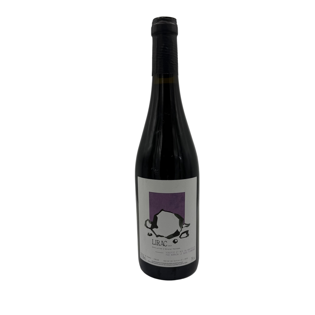 Romain Le Bars Lirac Red 2023 Red Wine