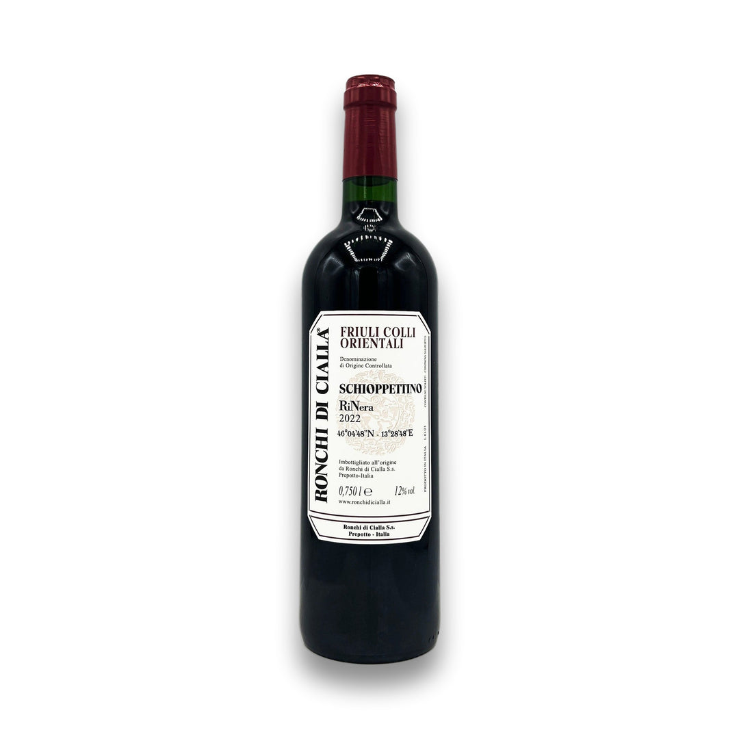 Ronchi di Cialla Schioppettino RiNera 2022 - Wine Therapy NYC