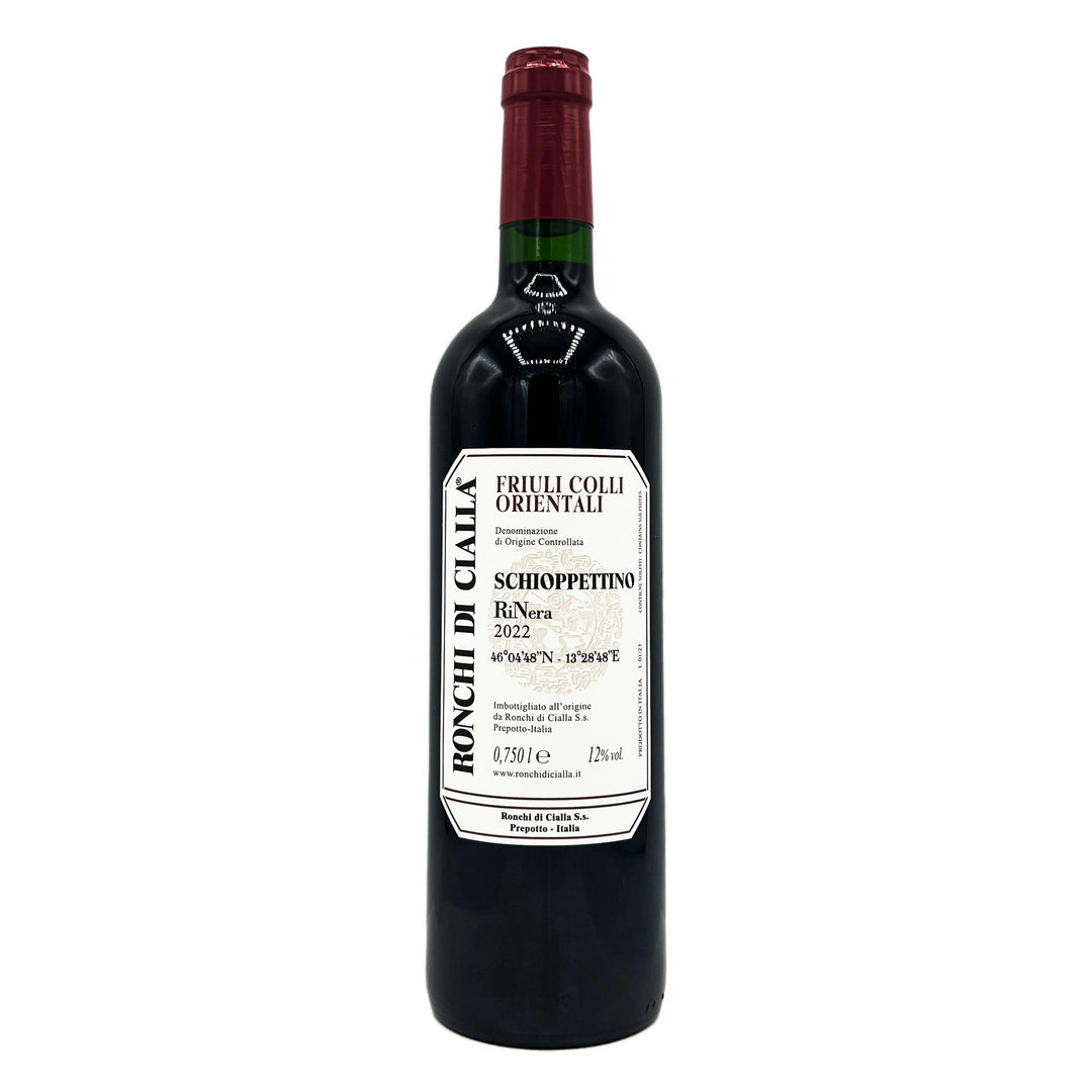 Ronchi di Cialla Schioppettino RiNera 2022 - Wine Therapy NYC