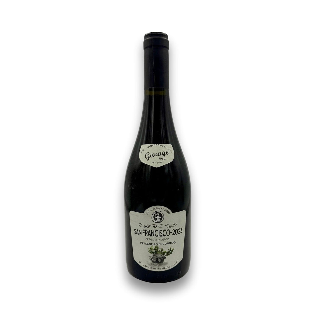 San Francisco Passageiro Escondido Garage Wine Co 2023 Red Wine