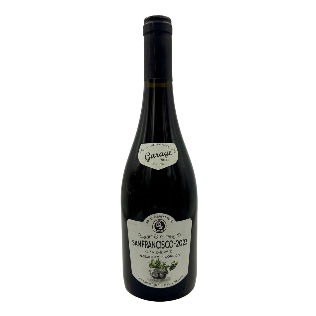 San Francisco Passageiro Escondido Garage Wine Co 2023 Red Wine