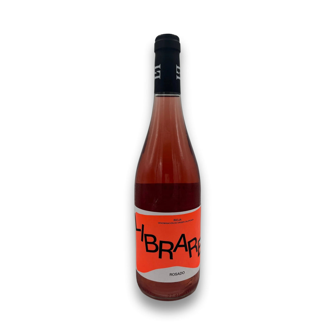Senorio de Librares Rioja Rosado 2025 Spanish wine bottle with orange and white label
