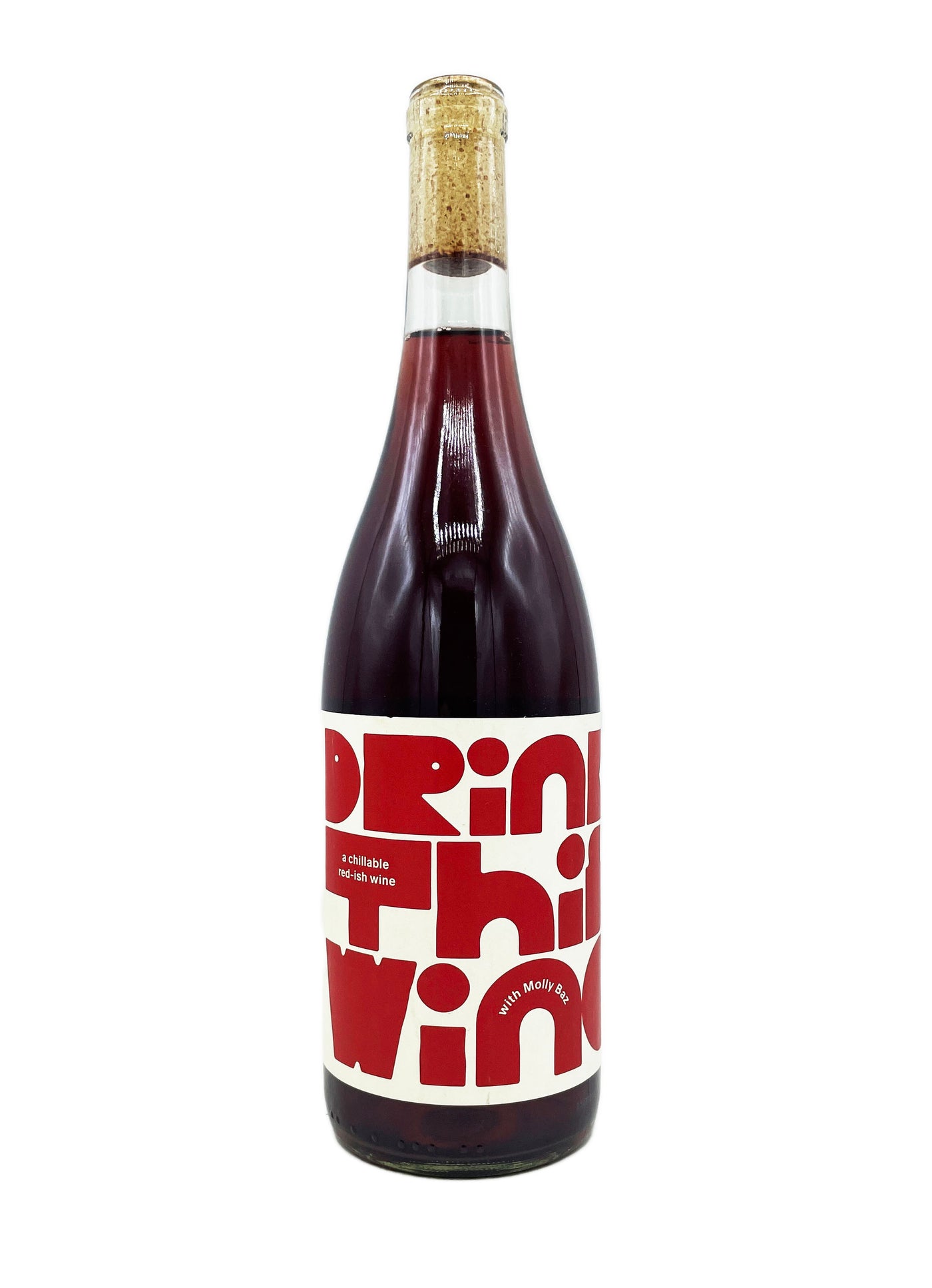 St Reginald Parish Marigny Drink This Wine Red 2021 (Molly Baz Collab)
