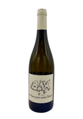 Sylvain Bock Ne Fais Pas Sans Blanc 2024 white wine bottle with cream label and black line art