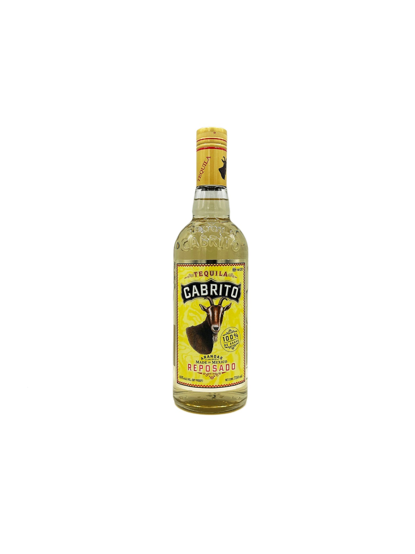Cabrito Tequila Reposado 750ML