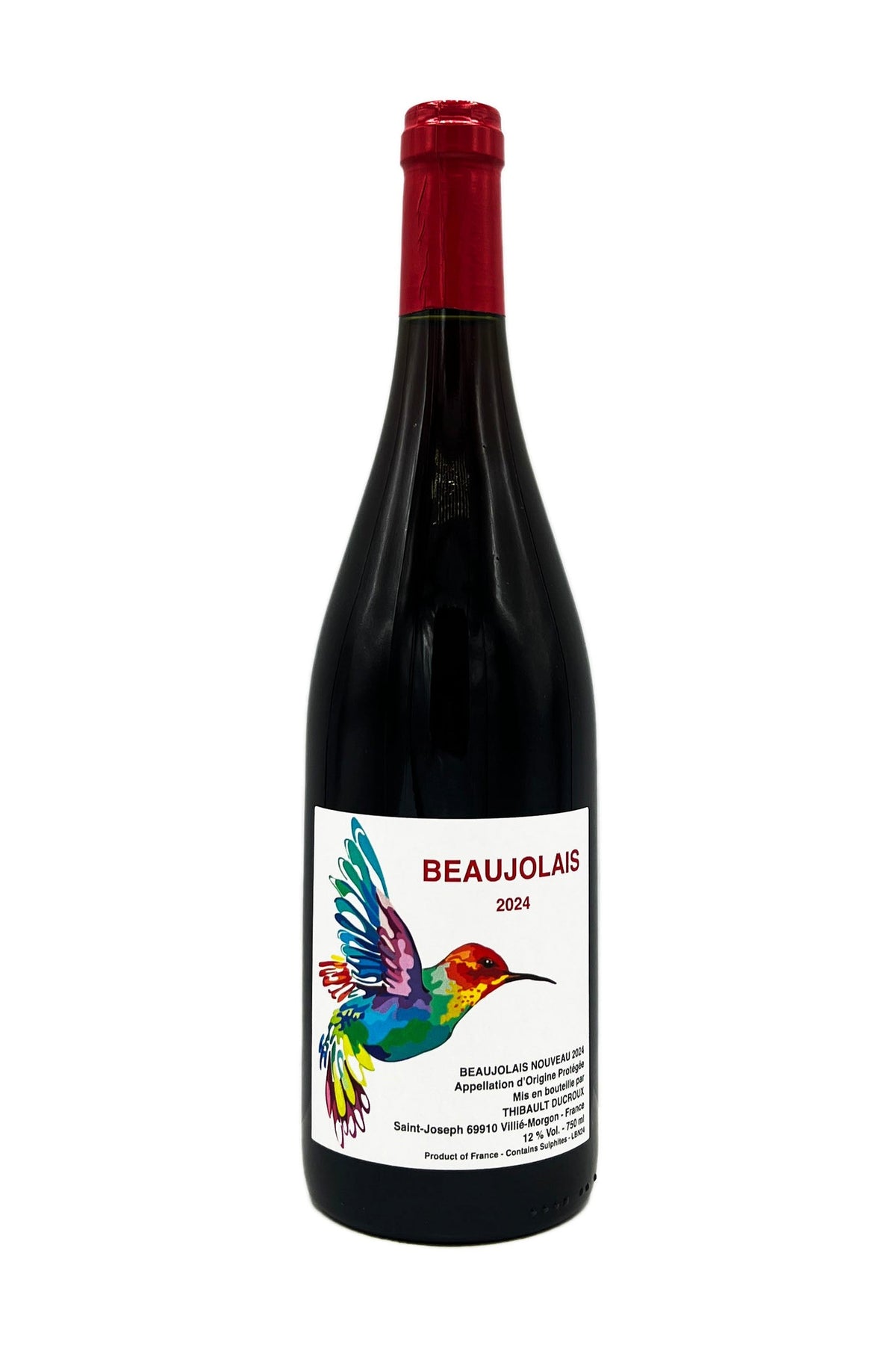Thibault Ducroux Beaujolais Nouveau 2024 - Wine Therapy NYC