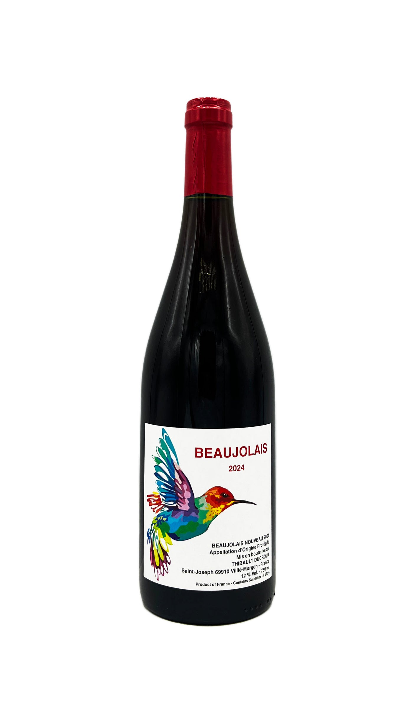 Thibault Ducroux Beaujolais Nouveau 2024