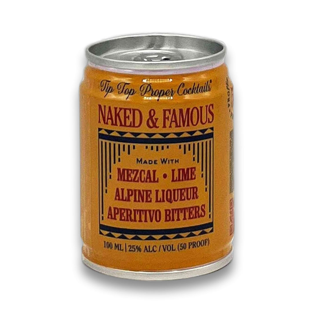 Tip Top Naked & Famous Mezcal Citrus Cocktail 