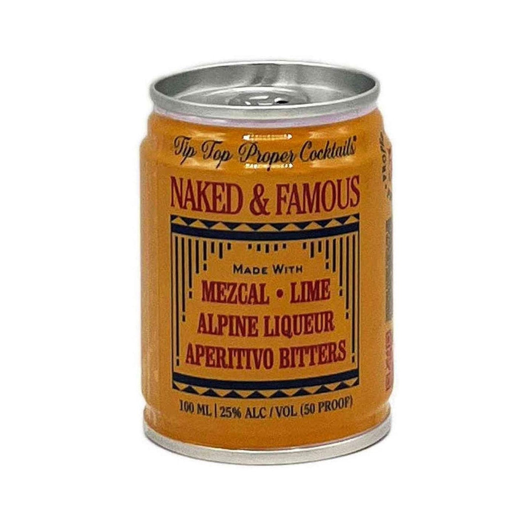 Tip Top Naked & Famous Mezcal Citrus Cocktail 