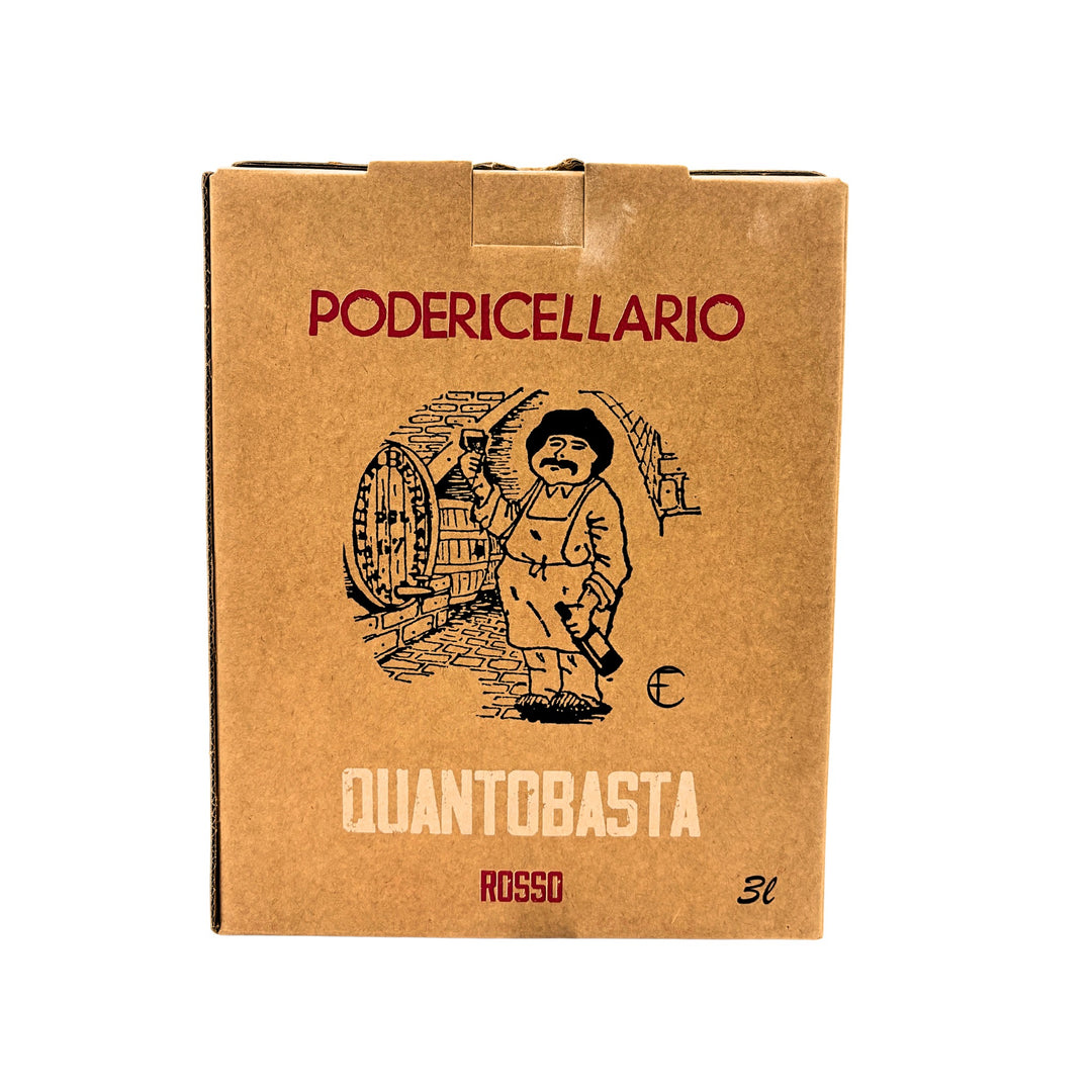 Poderi Cellario, Quantobasta Rosso Bag-in-Box 2024 Red Wine