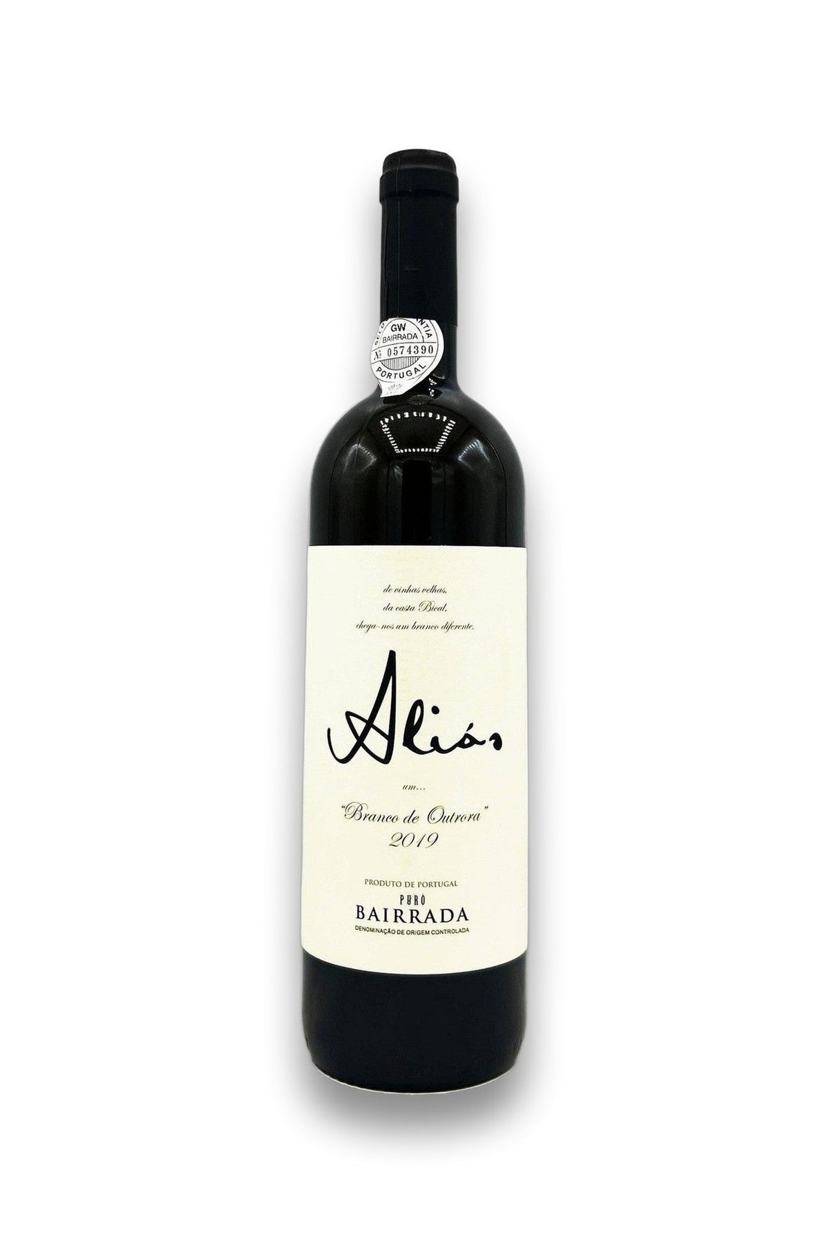 V Puro Alias Branco de Outrora 2019 Wine