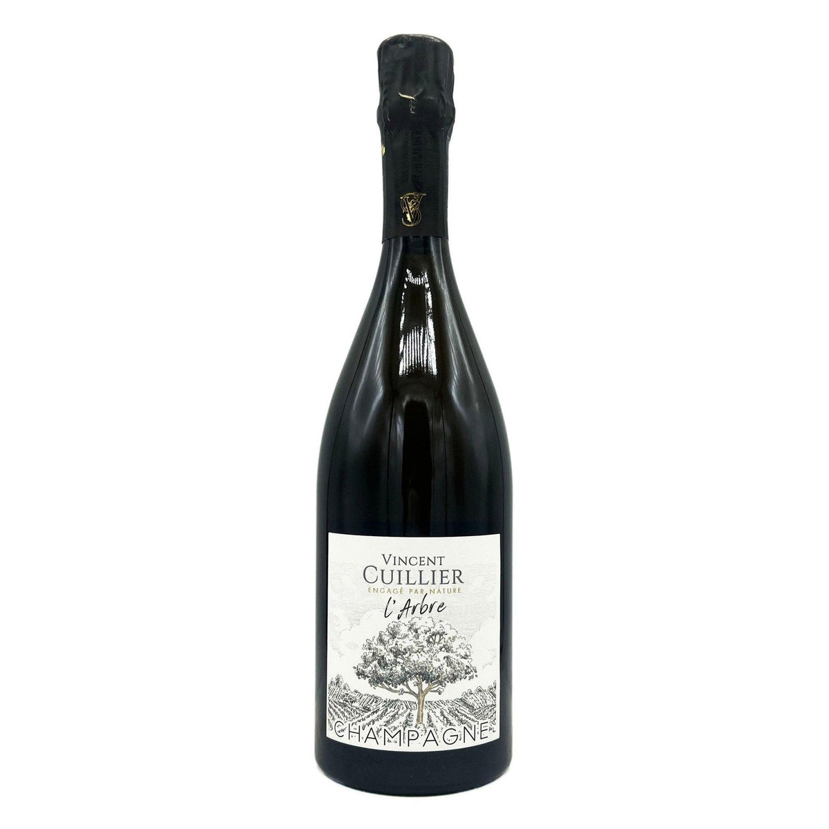 Vincent Cuillier L'arbre Blanc de Noir Brut Nature Champagne