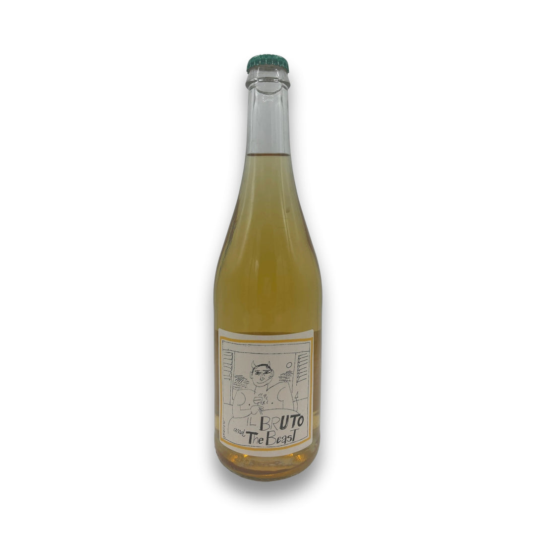 Valli Unite Bianco Frizzante 'Il Brut and The Beast' Sparkling Wine
