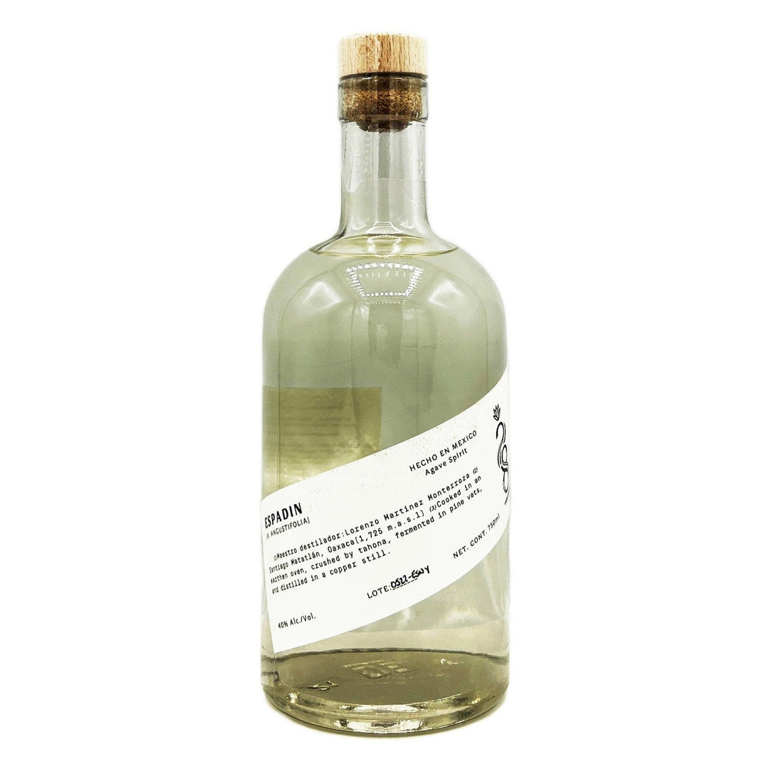 Veintiocho Espadin Agave Spirit Mezcal